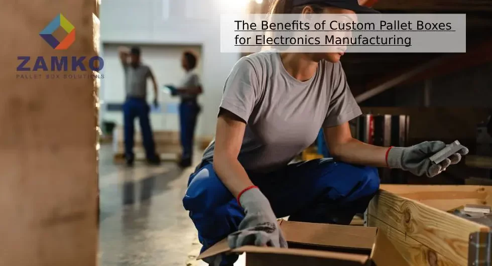 Palletdozen voor elektronica
