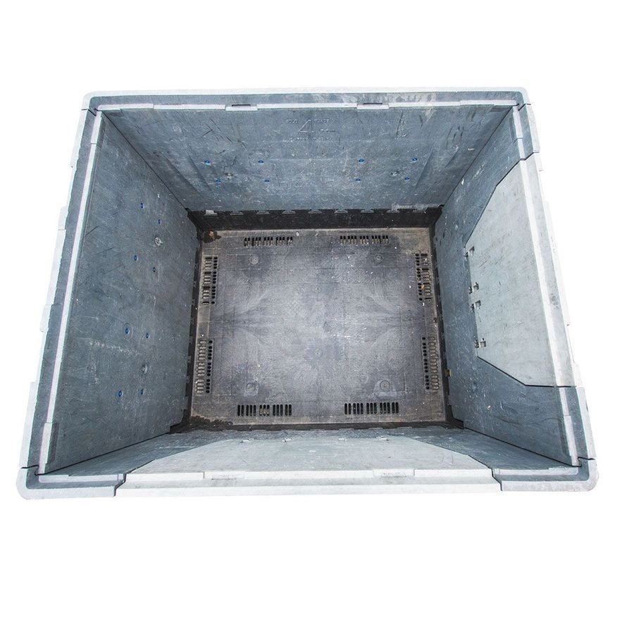 Inklapbare palletbox Classic 1200x1000; kosteneffectieve oplossing voor een breed scala aan logistieke en opslagbehoeften van ZAMKO B.V.
