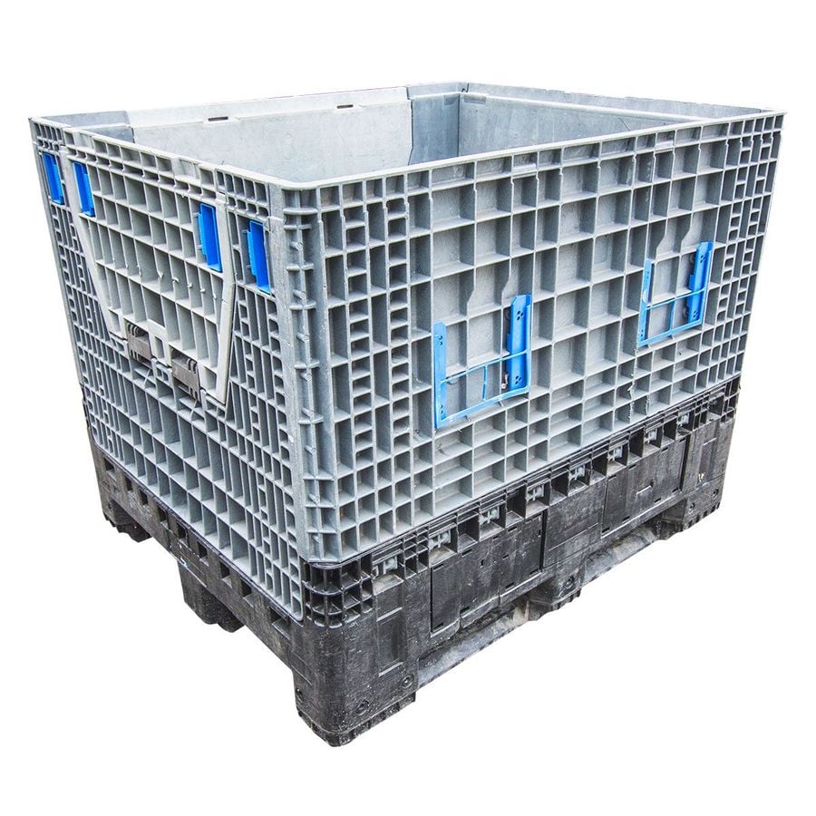 Inklapbare palletbox Classic 1200x1000; kosteneffectieve oplossing voor een breed scala aan logistieke en opslagbehoeften van ZAMKO B.V.