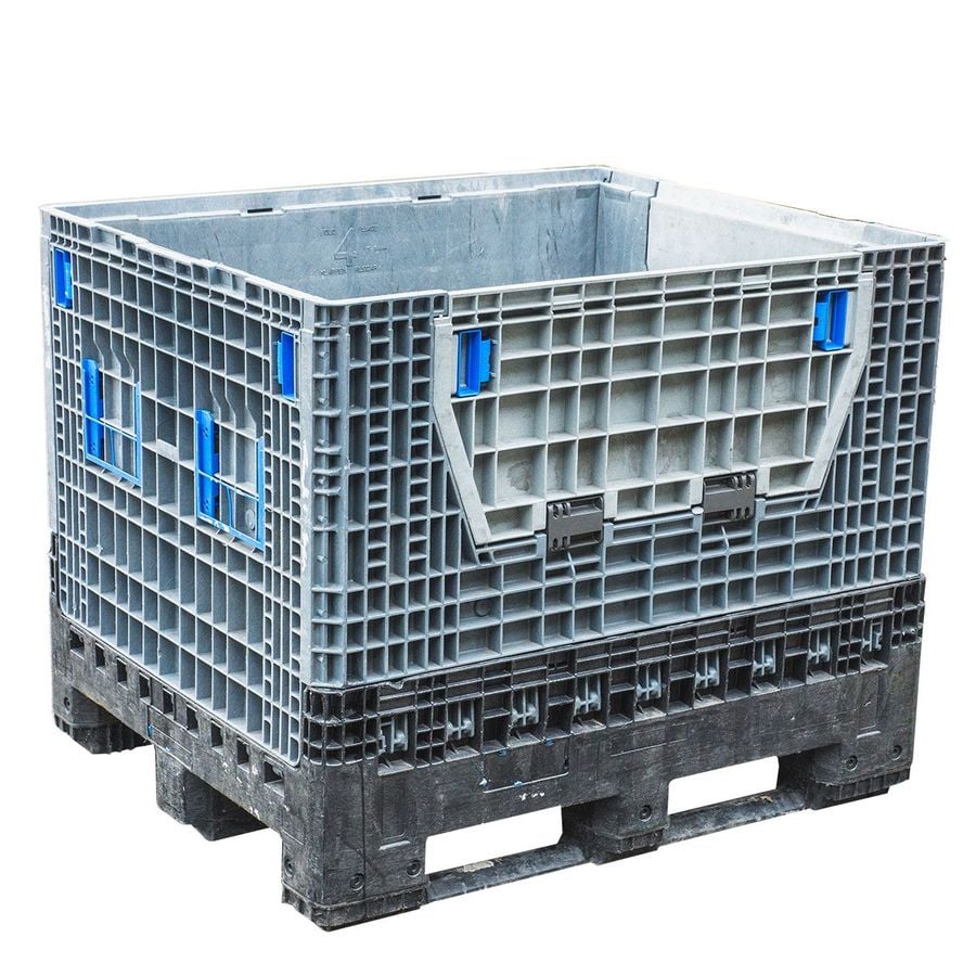 Inklapbare palletbox Classic 1200x1000; kosteneffectieve oplossing voor een breed scala aan logistieke en opslagbehoeften van ZAMKO B.V.