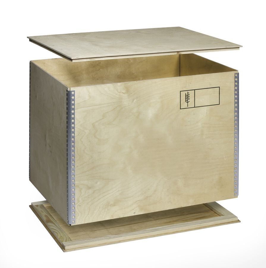 Wooden Crate – 1000×1200 Crate 1000x1200 HU1210 07
