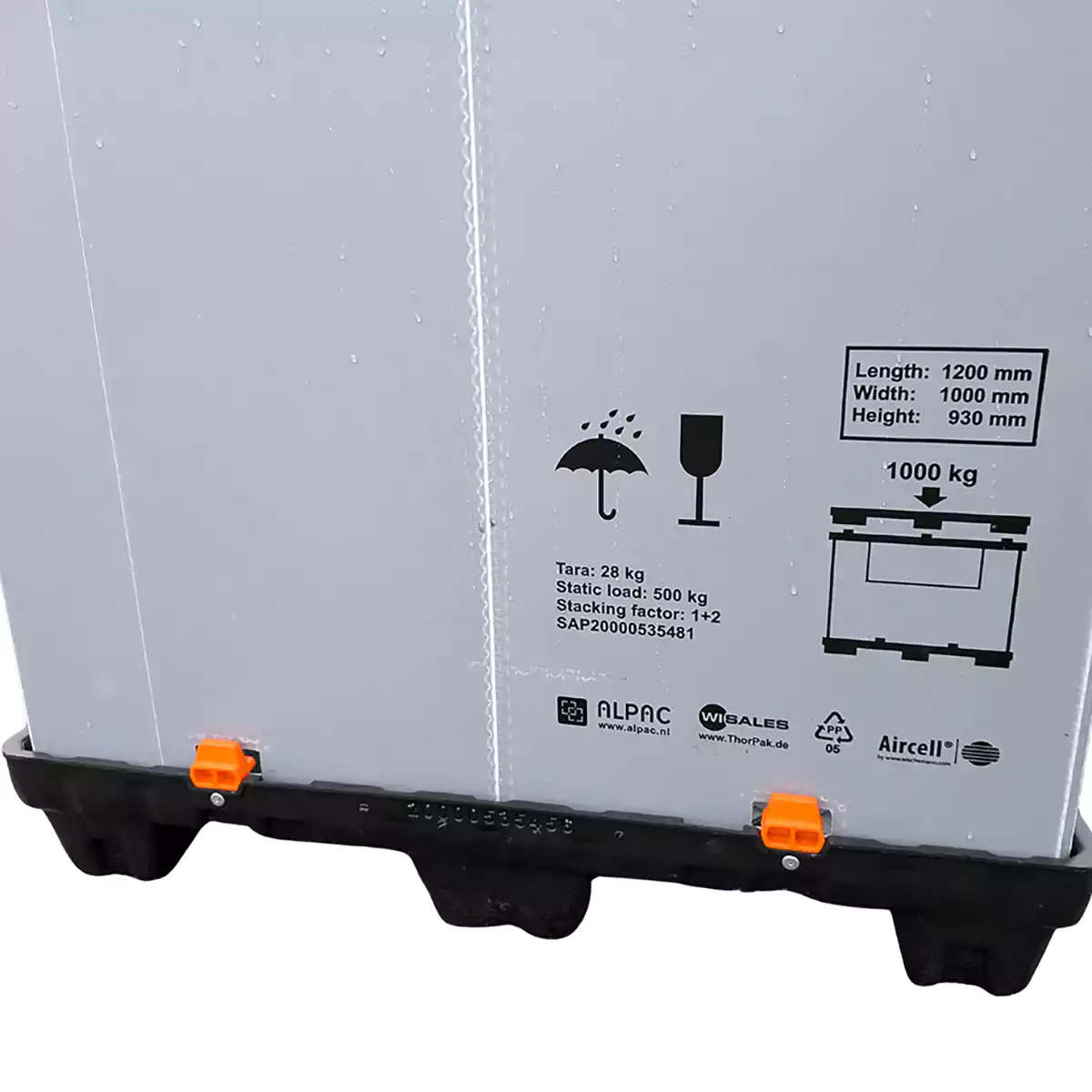 Ecopack AkyPak interstackable Pallet