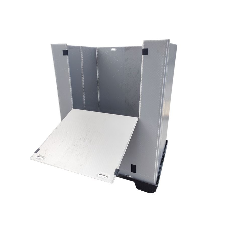 Ecopack Sleeve Pack 1200×1000 by ZAMKO; High quality sleeve pallet boxes for reusable packaging by ZAMKO