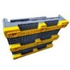 Eurobin collapsible pallet box by ZAMKO; Eurobin 1210 Pallet boxes have an higher dynamic loading capacity-up to 900kg