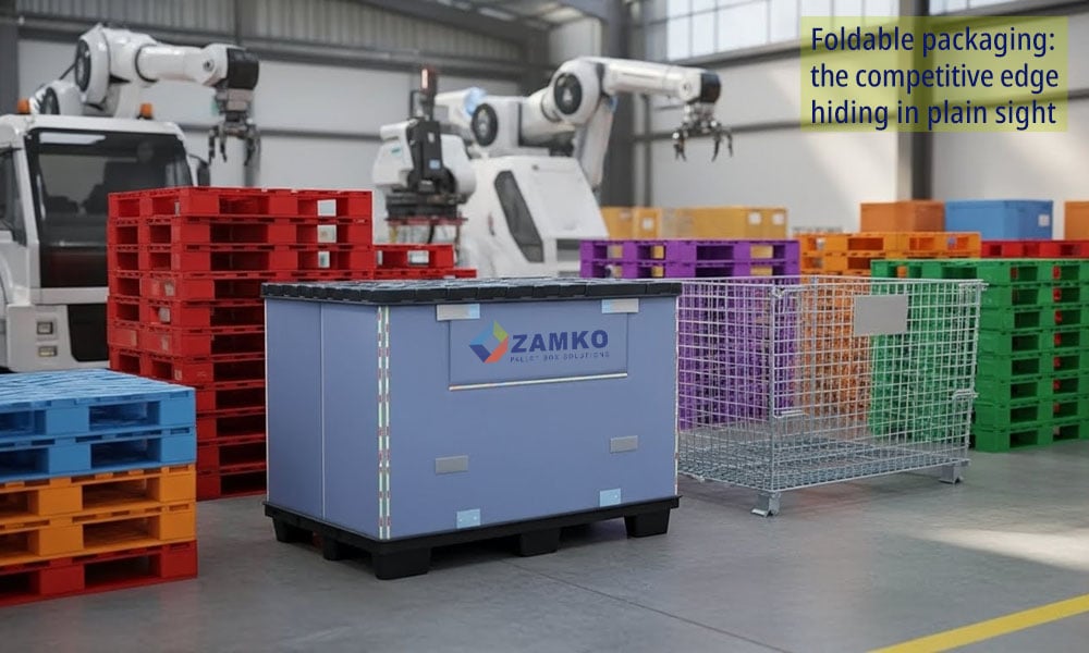 Foldable packaging: the competitive edge hiding in plain sight