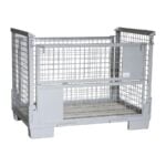 Gitterbox 835x1230 by ZAMKO; The foldable gitter boxes are constructed from high-strength steel
