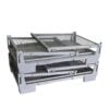 Gitterbox 835×1230 by ZAMKO; The foldable gitter boxes are constructed from high-strength steel
