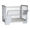 Gitterbox 835×1230 by ZAMKO; The foldable gitter boxes are constructed from high-strength steel