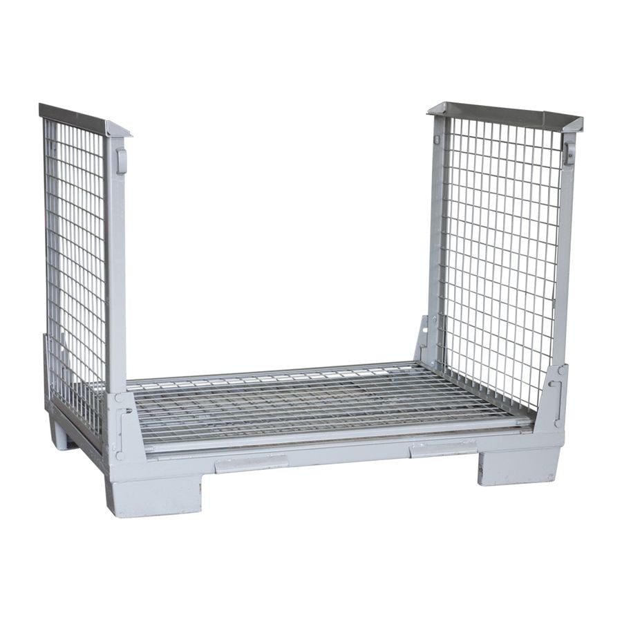 Gitterbox – 1125x1125 (SH1111) by ZAMKO; The foldable gitter boxes are constructed from high-strength steel