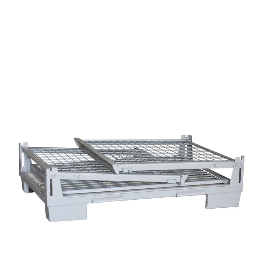 Gitterbox – 1125x1125 (SH1111) by ZAMKO; The foldable gitter boxes are constructed from high-strength steel