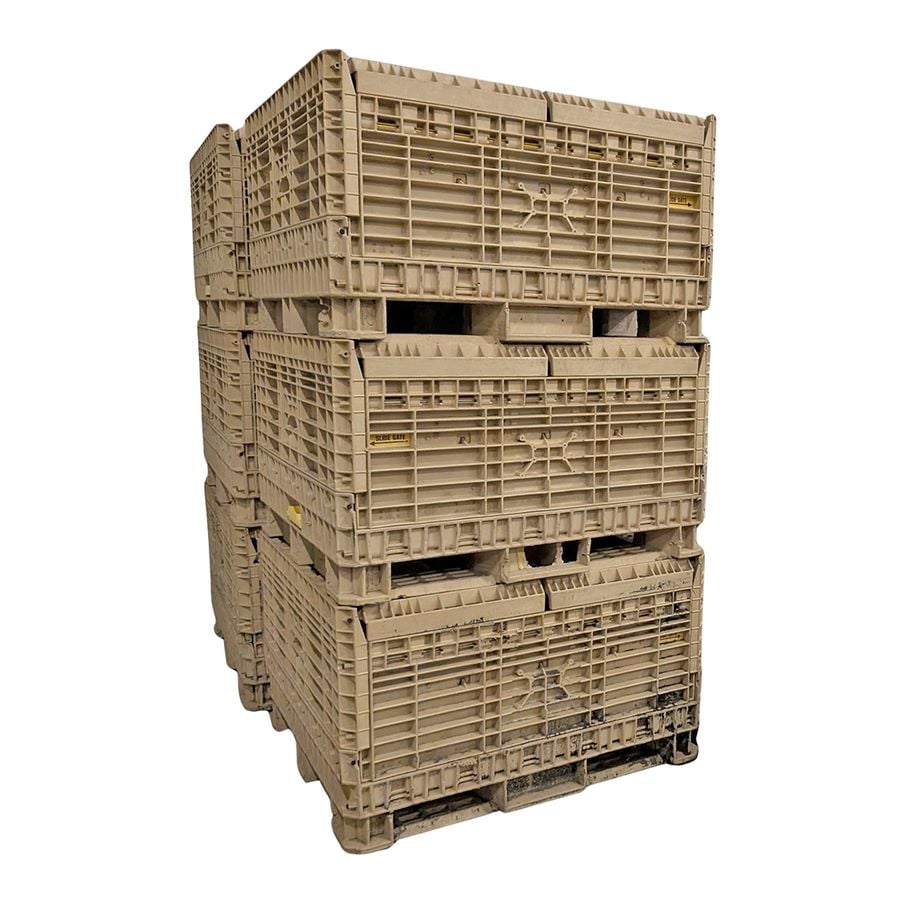 Hopper bottom – 1200×1000 (P.CG1210.H) - collapsible pallet box with hopper bottom by ZAMKO B.V.