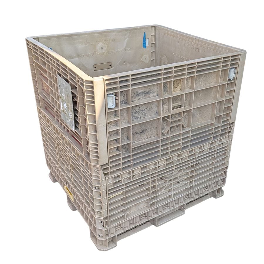 Hopper bottom – 1200×1000 (P.CG1210.H) - collapsible pallet box with hopper bottom by ZAMKO B.V.