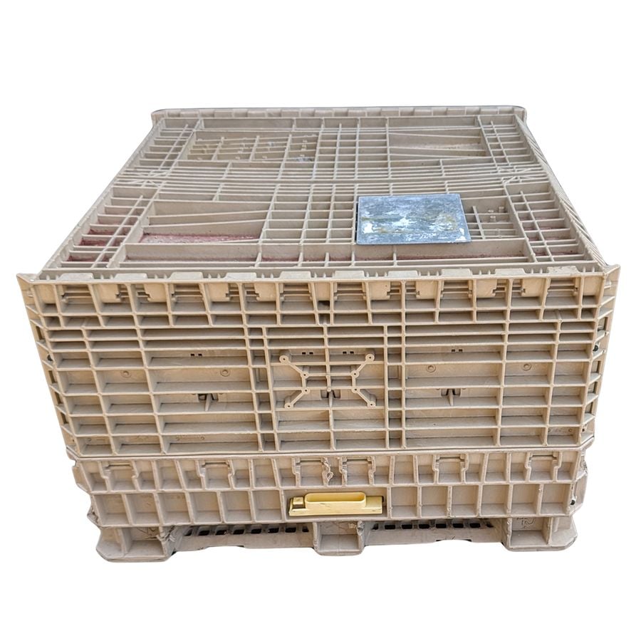 Hopper bottom – 1200×1000 (P.CG1210.H) - collapsible pallet box with hopper bottom by ZAMKO B.V.