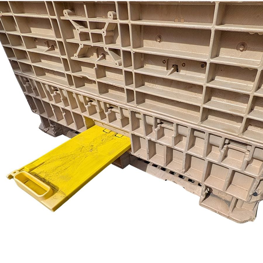 Hopper bottom – 1200×1000 (P.CG1210.H) - collapsible pallet box with hopper bottom by ZAMKO B.V.