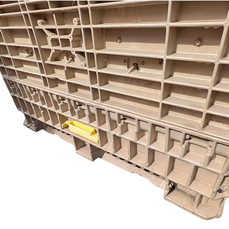 Hopper bottom – 1200×1000 (P.CG1210.H) - collapsible pallet box with hopper bottom by ZAMKO B.V.