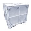 IBC foldable steel pallet box 1130×1450 by ZAMKO; The collapsible steel IBC boxes are mostly only looked for in the standard dimension 1130*1450*H1125mm. On special request we can make them to your specifications