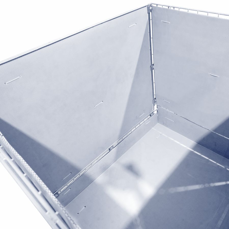 Mesh wire cage PET preforms by ZAMKO; collapsible steel mesh wire cages