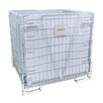 Mesh wire cage PET preforms by ZAMKO; collapsible steel mesh wire cages