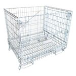 Meshwire cage 920×1200 F5 Wine Bordeaux HML by ZAMKO; mesh wire pallet box
