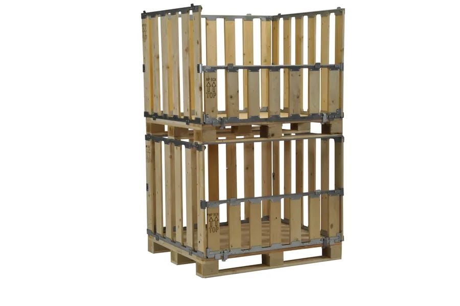 Palletbox Wooden - 800x1200 (MP1208.70.F) by ZAMKO