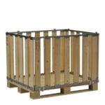 Wooden Pallet Box 1200 x 1000 (MP1210.80) by ZAMKO