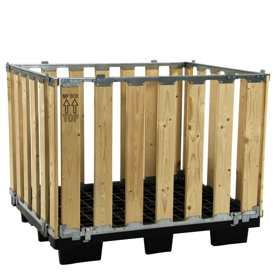 Palletbox Wooden 1000×1200 (MP1210.80) by ZAMKO