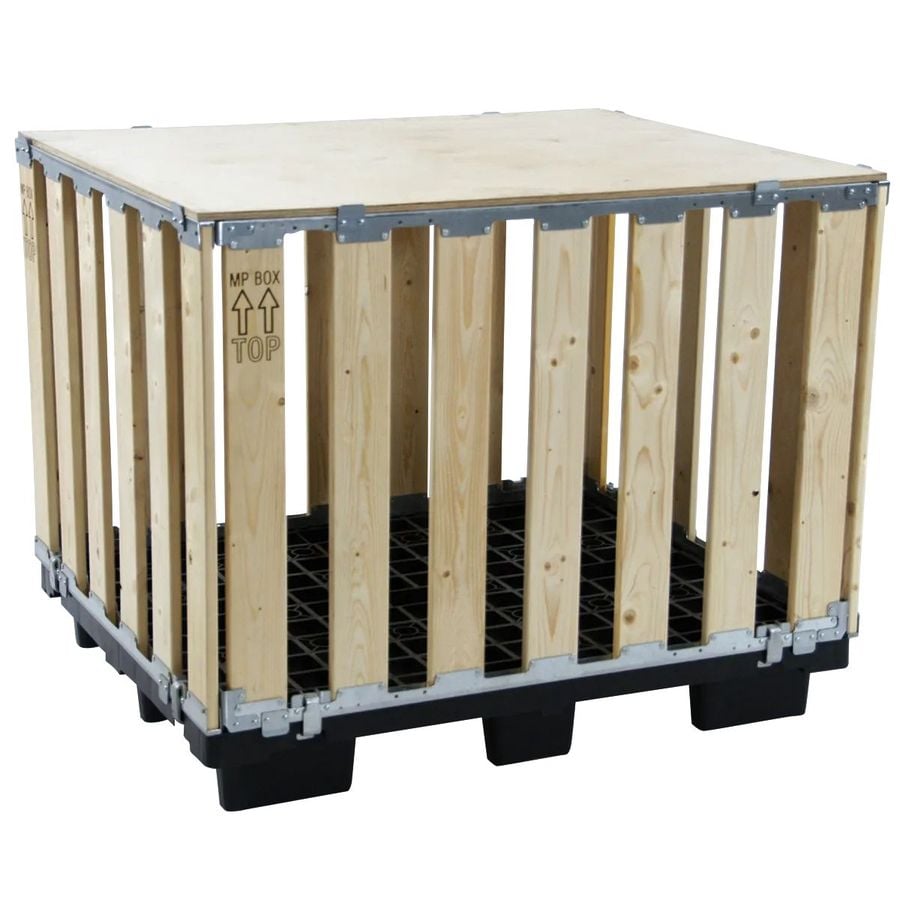 Palletbox Wooden 1000×1200 (MP1210.80) by ZAMKO