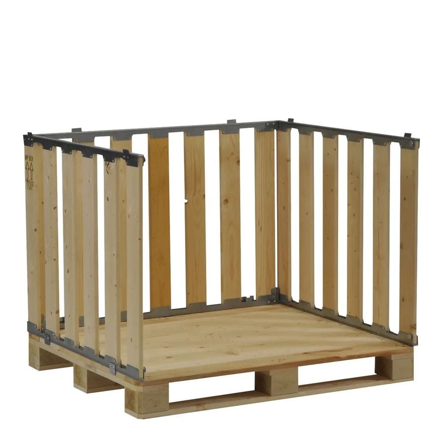 Palletbox Wooden 1000×1200 (MP1210.80) by ZAMKO