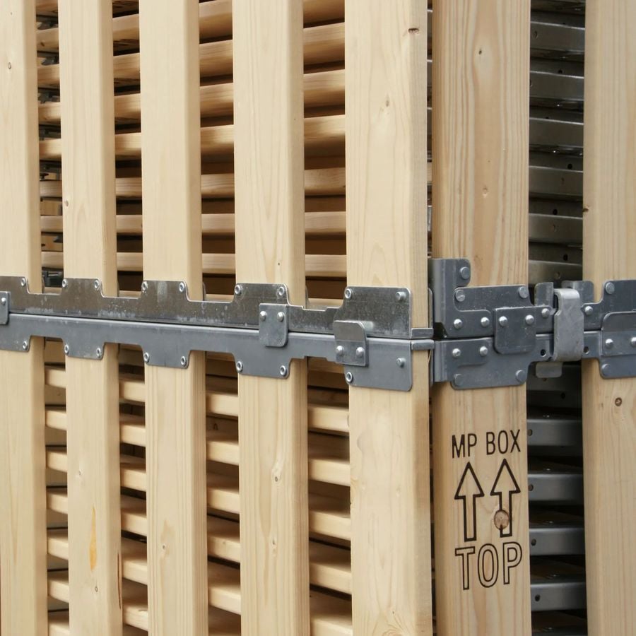 Palletbox Wooden 1000×1200 (MP1210.80) by ZAMKO