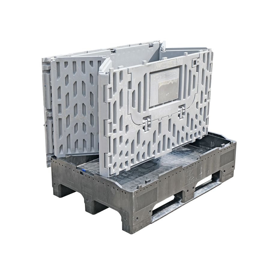 Poly Hi Pac – 1200×800 (P.HG1208.1022) - plastic pallet box by ZAMKO