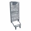Roll cage A-frame 4-walls by ZAMKO; Roll cages, also known as roll containers or roll pallets, are mobile units typically used for transporting and storing goods
