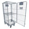 Roll cage A-frame 4-walls by ZAMKO; Roll cages, also known as roll containers or roll pallets, are mobile units typically used for transporting and storing goods