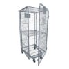 Roll cage A-frame 4-walls by ZAMKO; Roll cages, also known as roll containers or roll pallets, are mobile units typically used for transporting and storing goods