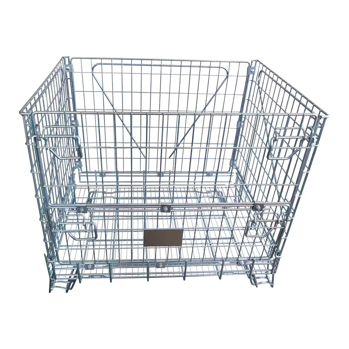 Steel Mesh Wire Cage Model Budget, Long cages, Standard, Wine/Preforms