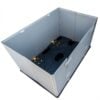 Sleevepack – 1200×1000 by ZAMKO; High-quality Twin Sheet HDPE reusable pallet box.