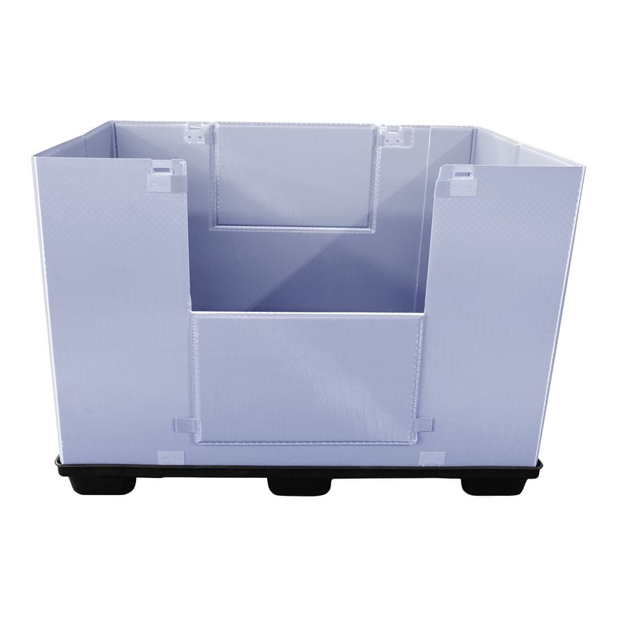 Sleevepack 1470×1150 (P1511.900.300) by ZAMKO; High-quality reusable pallet box.