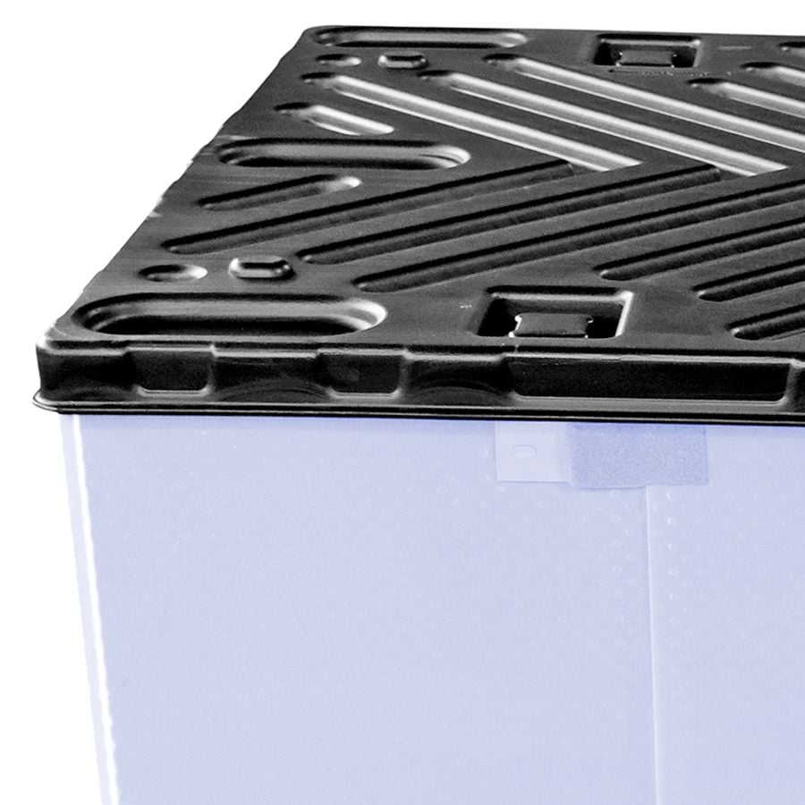 Sleevepack 1470×1150 (P1511.900.300) by ZAMKO; High-quality reusable pallet box.