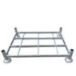 Stacking frame – 1545×1060 (SF1512.120) by ZAMKO; stacking frame with four separate steel tubes on the corners
